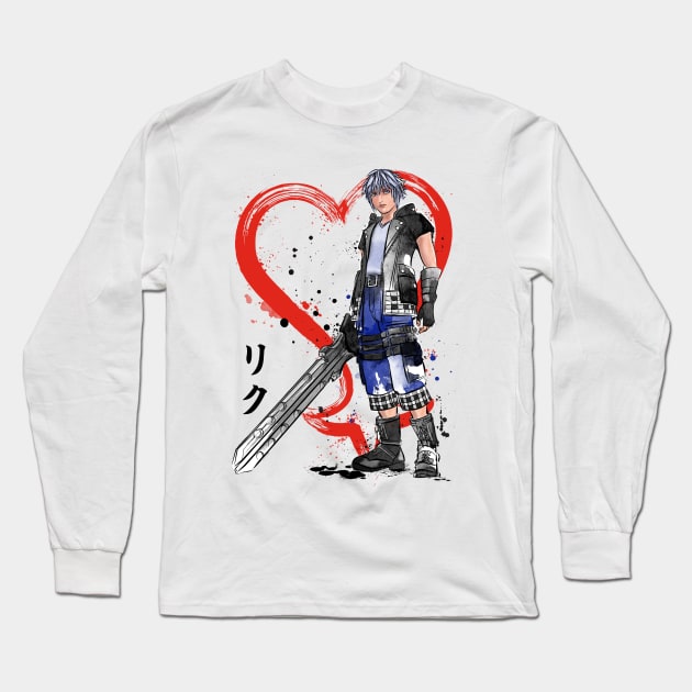 Keyblade Master Riku Long Sleeve T-Shirt by DrMonekers